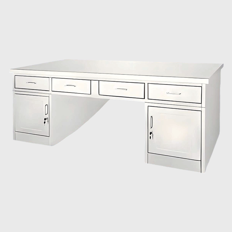 Hospital Stainless Steel Workbench with Drawers