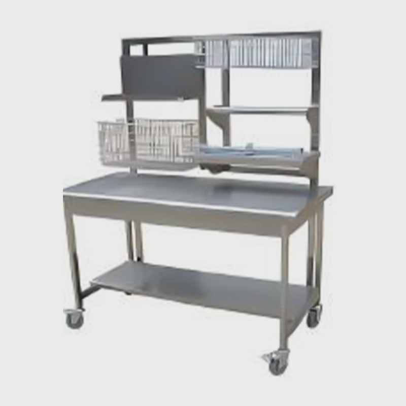 Height Adjustable Stainless Steel Medical Multi Functional Workbench