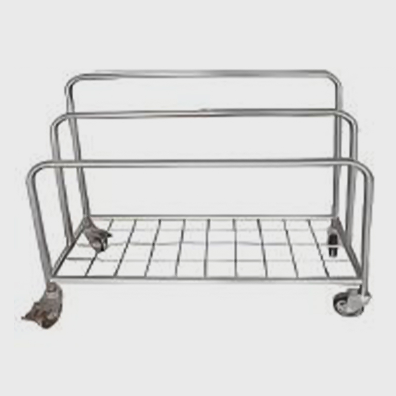 Stainless Steel Paper Dispenser Trolley