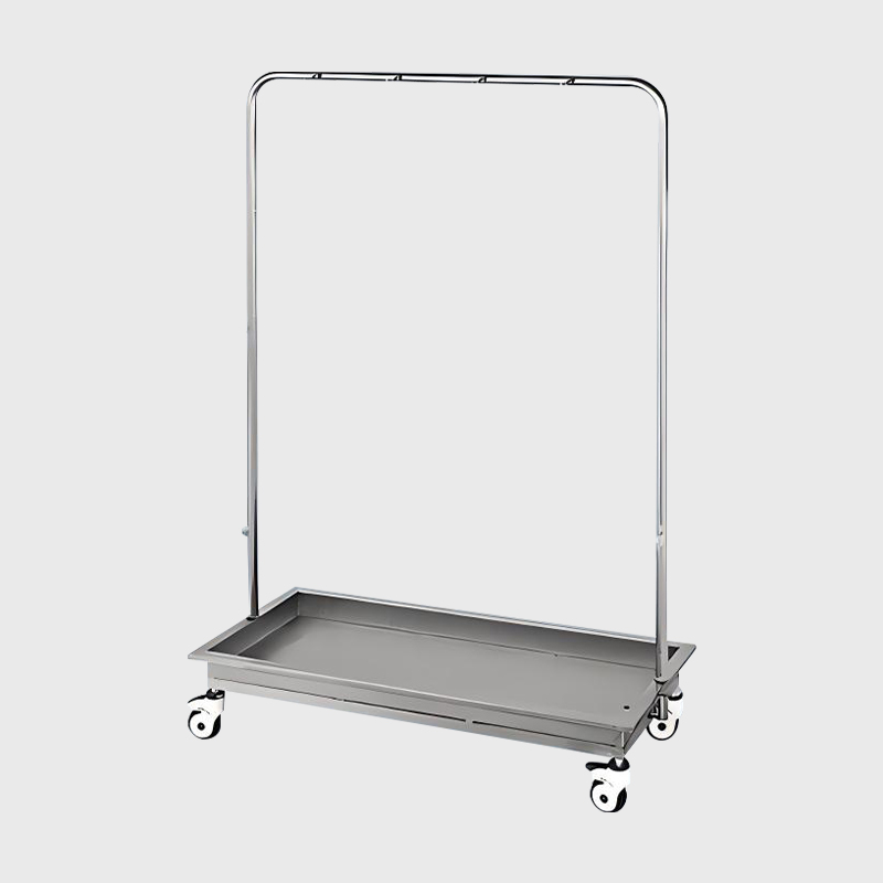 Movable Stainless Steel Medical Mop Rack